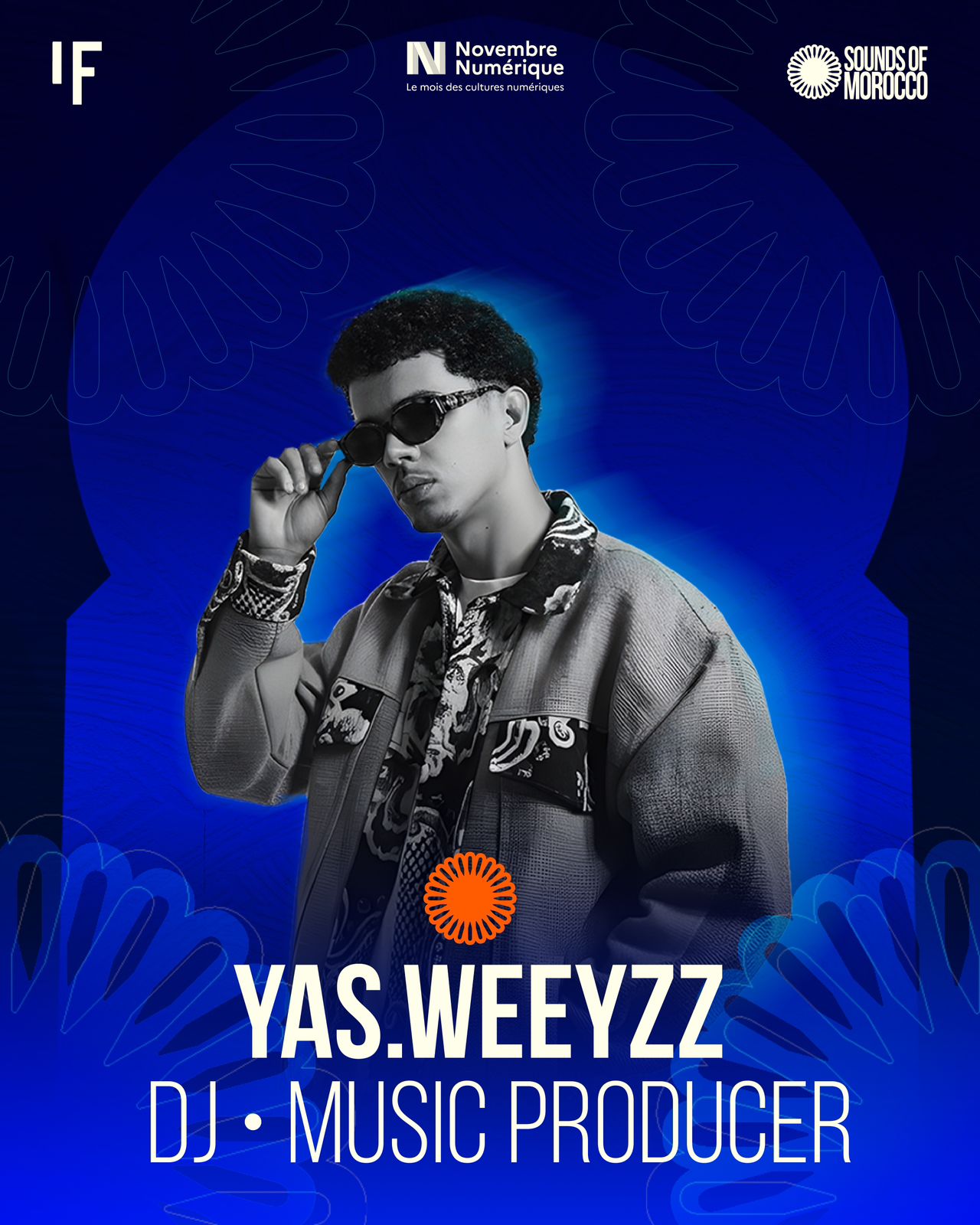 Macro Disco - Sounds of Morocco event poster